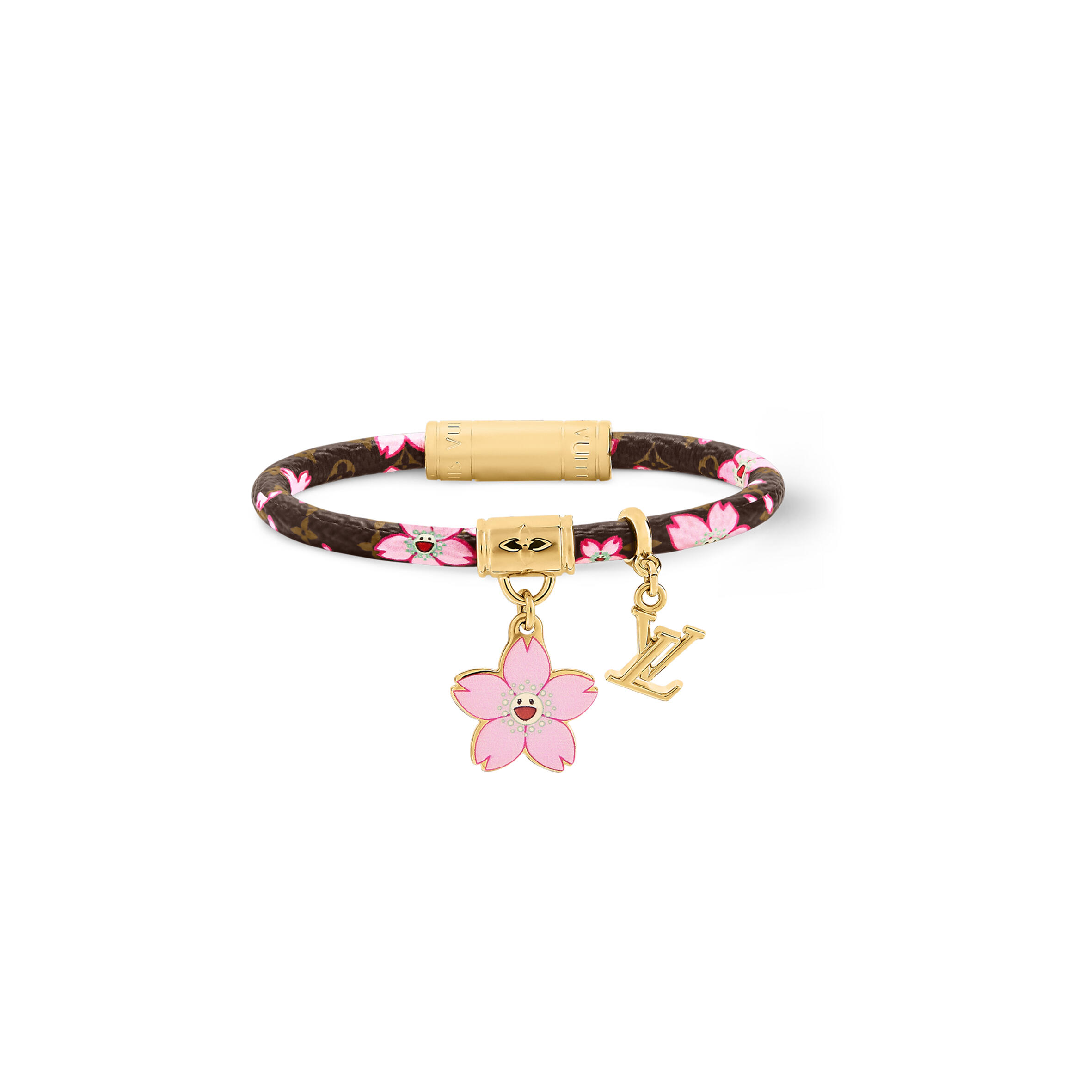 LOUIS VUITTON MURAKAMI LV X TM CHERRY BLOSSOM BRACELET M8978F
